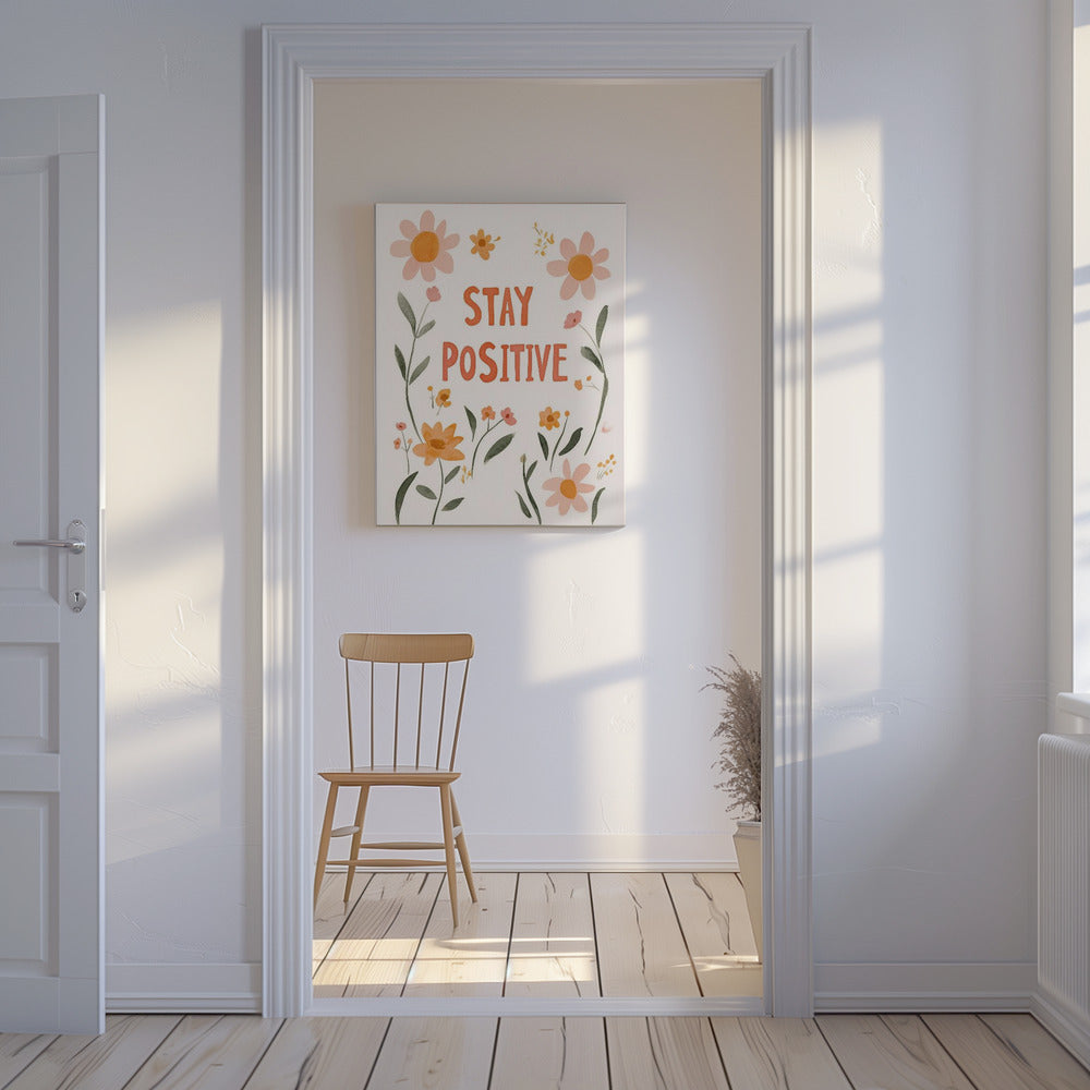 Florale Ermutigung | Leinwand