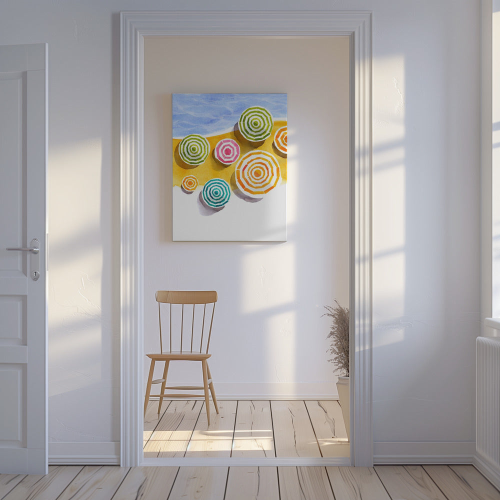Urlaub Strand | Leinwand
