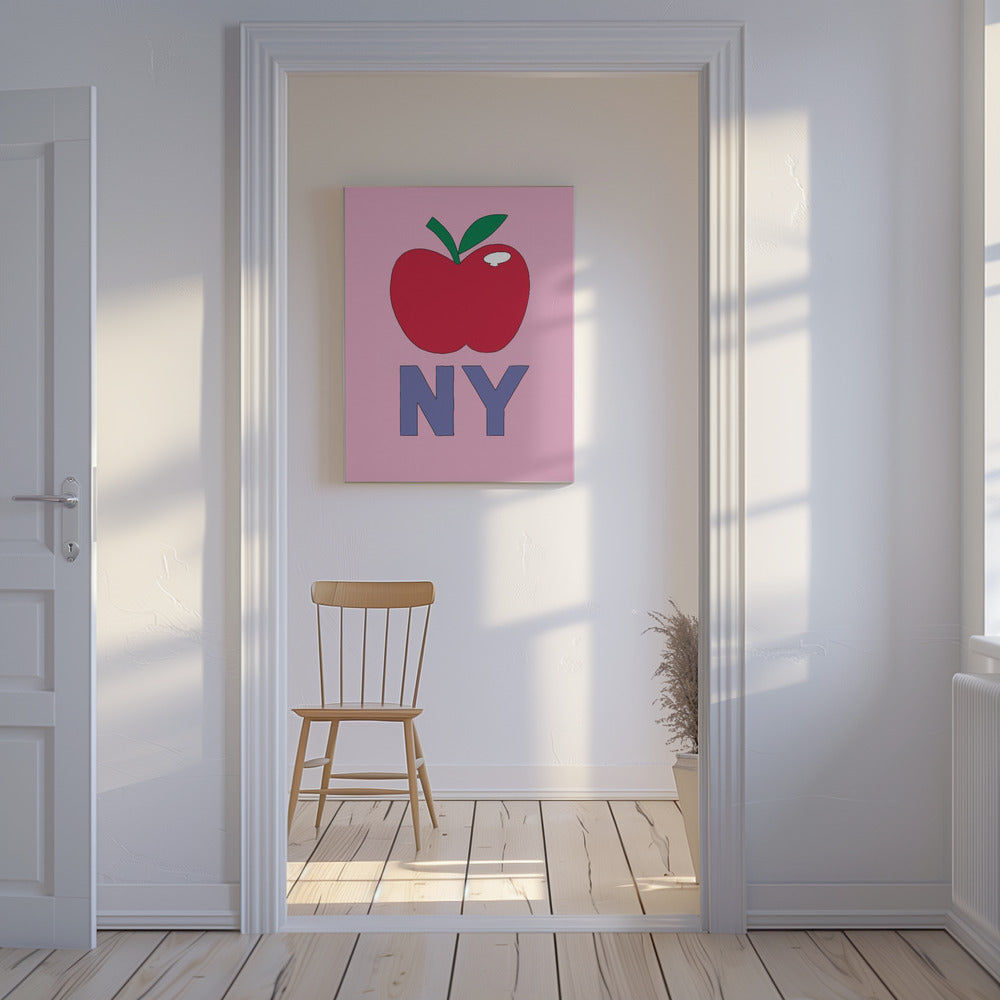 Großer Apfel Charme | Leinwand