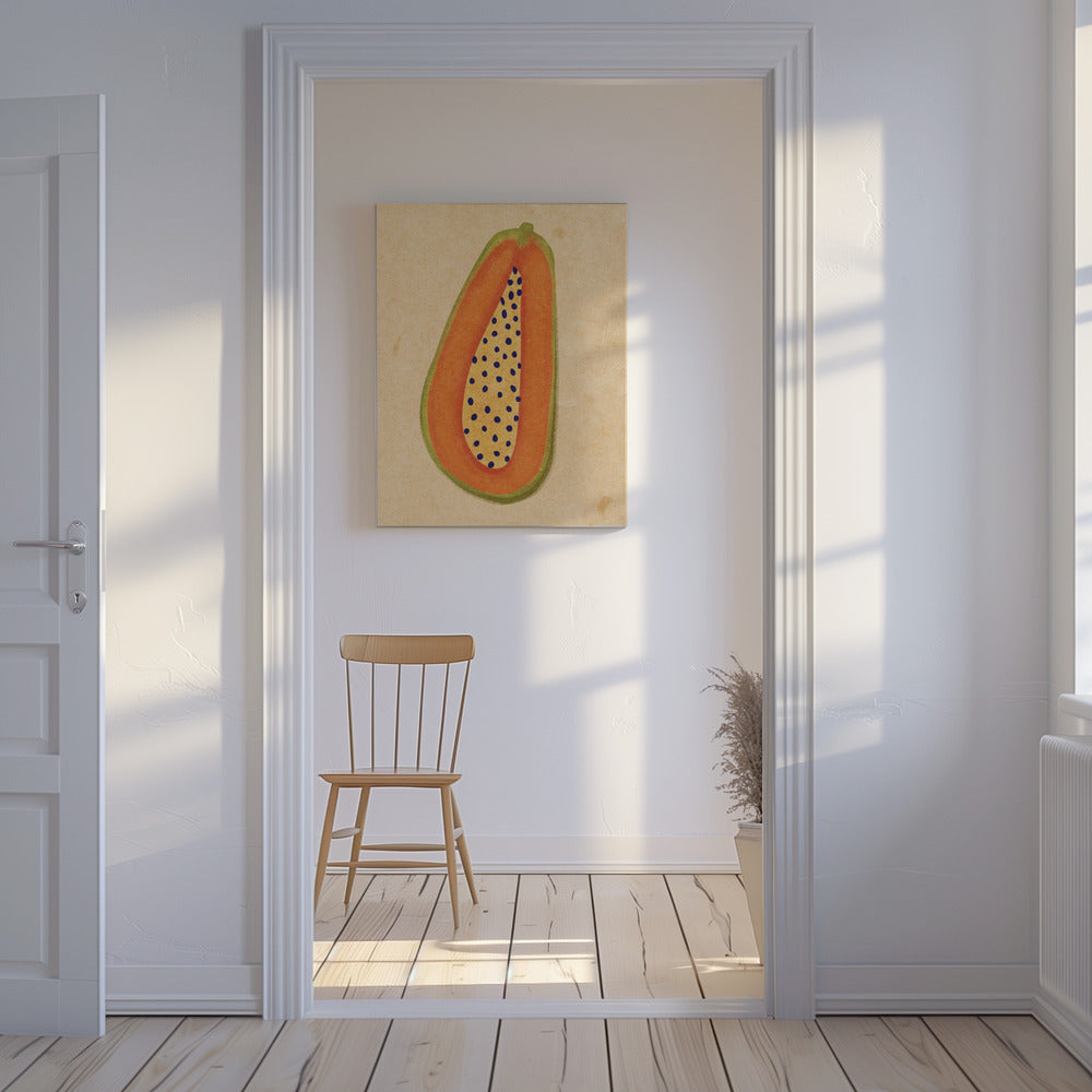 Simple papaya | Canvas