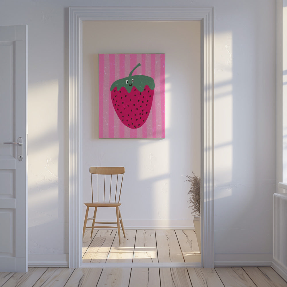 Hello strawberry | Canvas