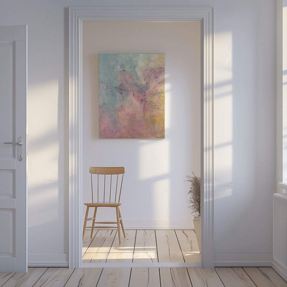 Verträumte Pastelltöne | Leinwand