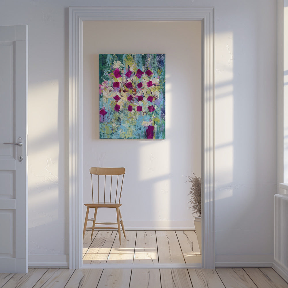 Unter Rosen | Leinwand