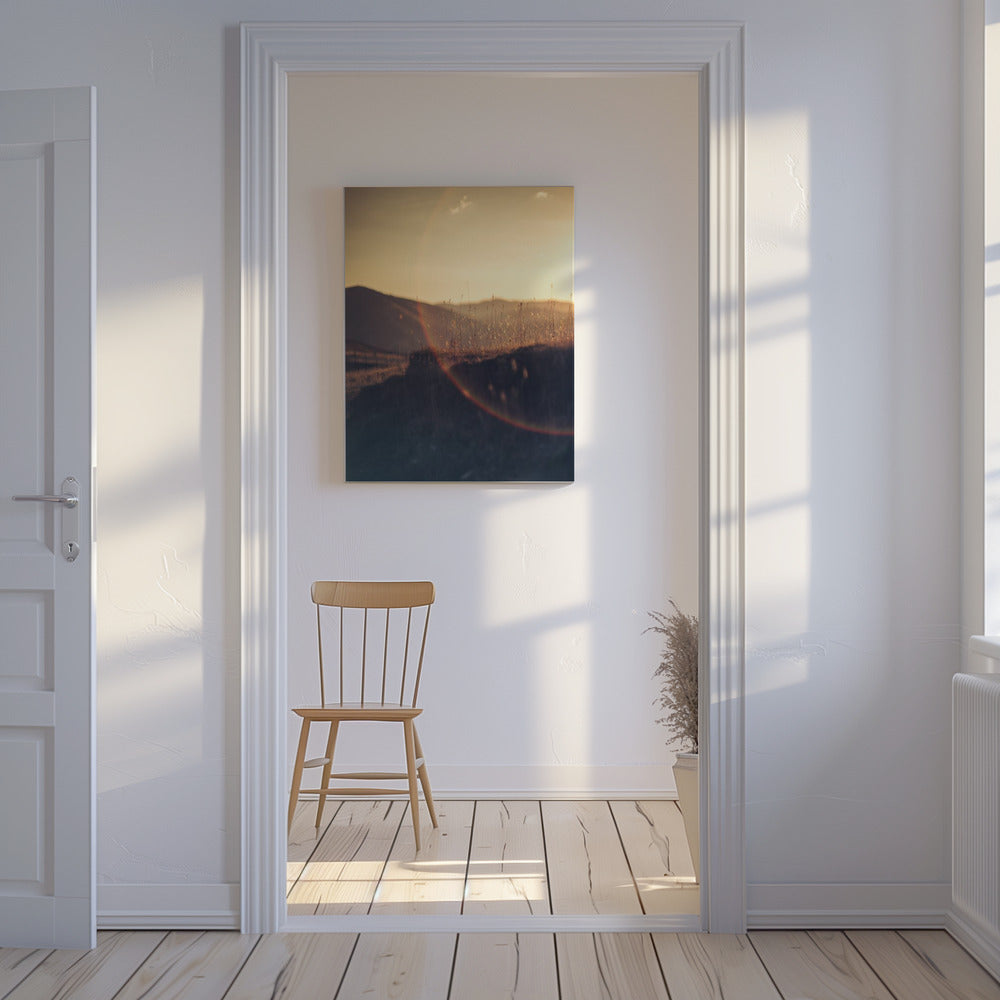 Golden Horizon Glow | Canvas