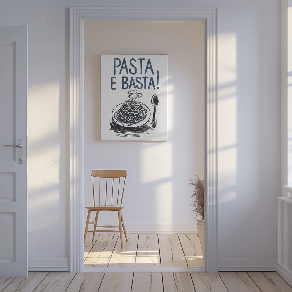 Pasta e Basta | Leinwand