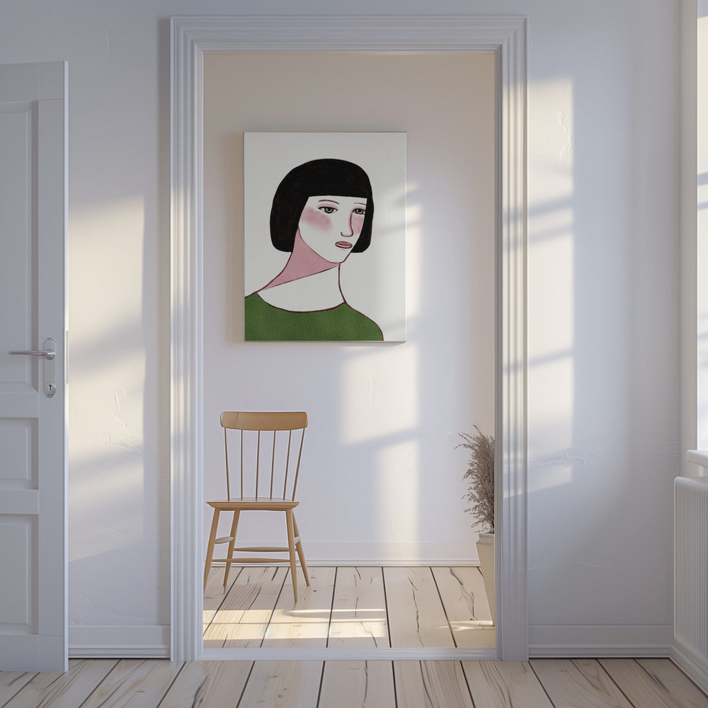 Junge Dame | Leinwand