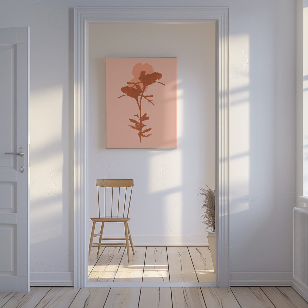 Floral Silhouette 7 | Canvas