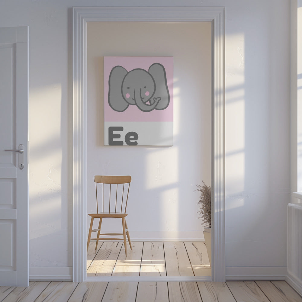Süßer Elefant | Leinwand
