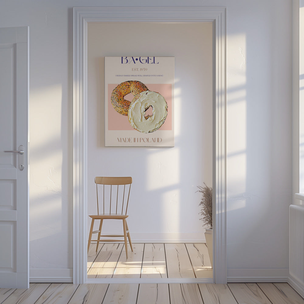 Polnischer Bagel-Genuss | Leinwand