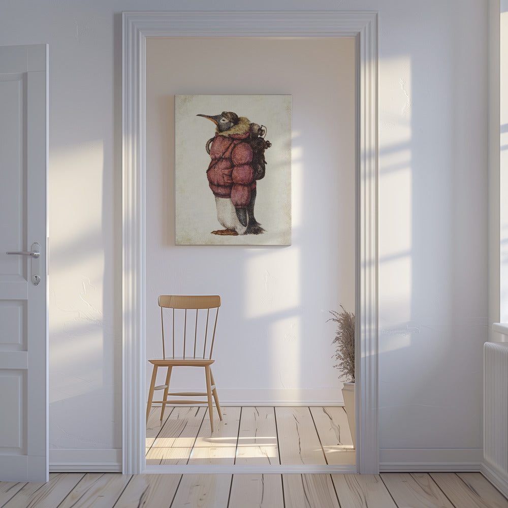 Himmelspinguin | Leinwand