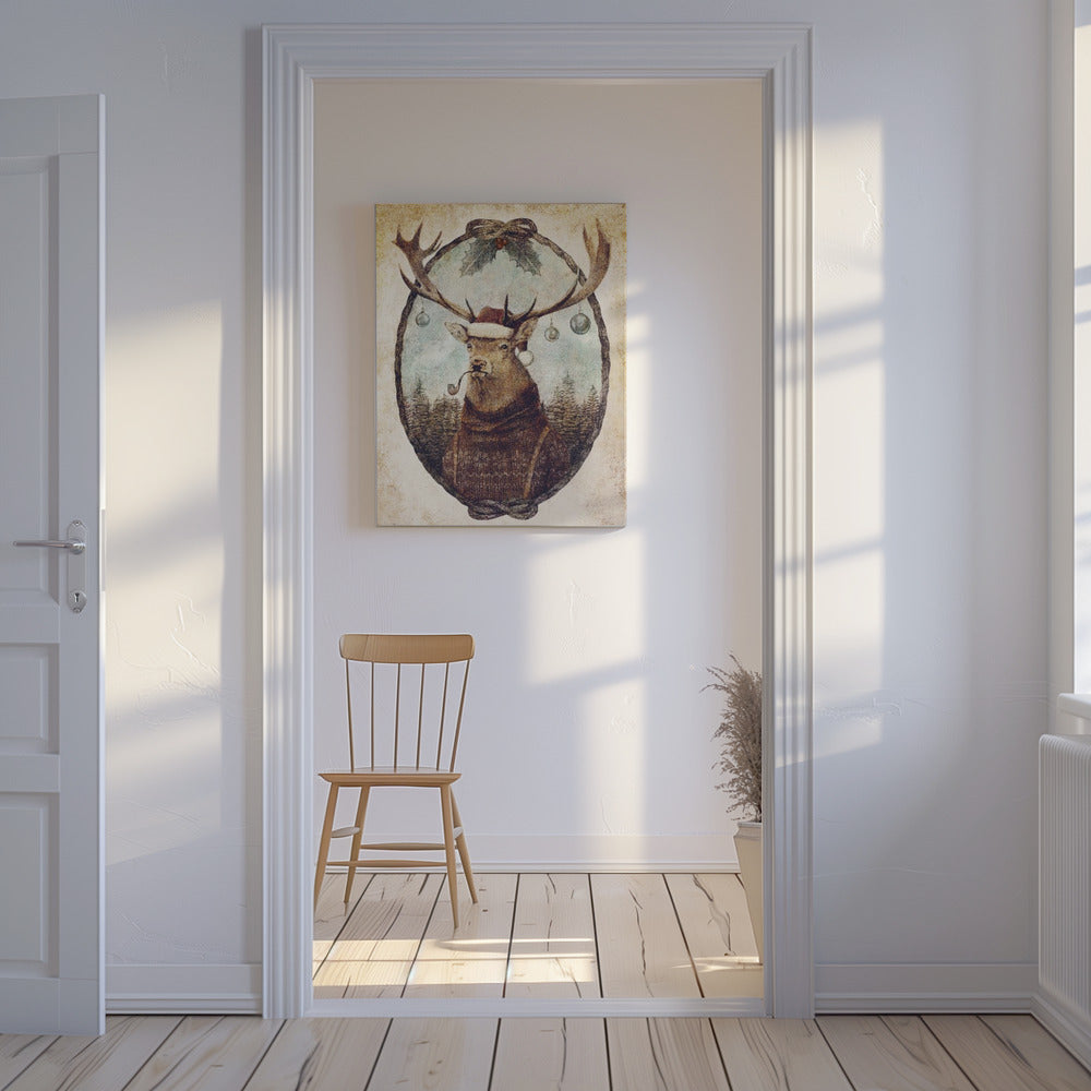 Denken Sie an wilde Weihnachten | Leinwand