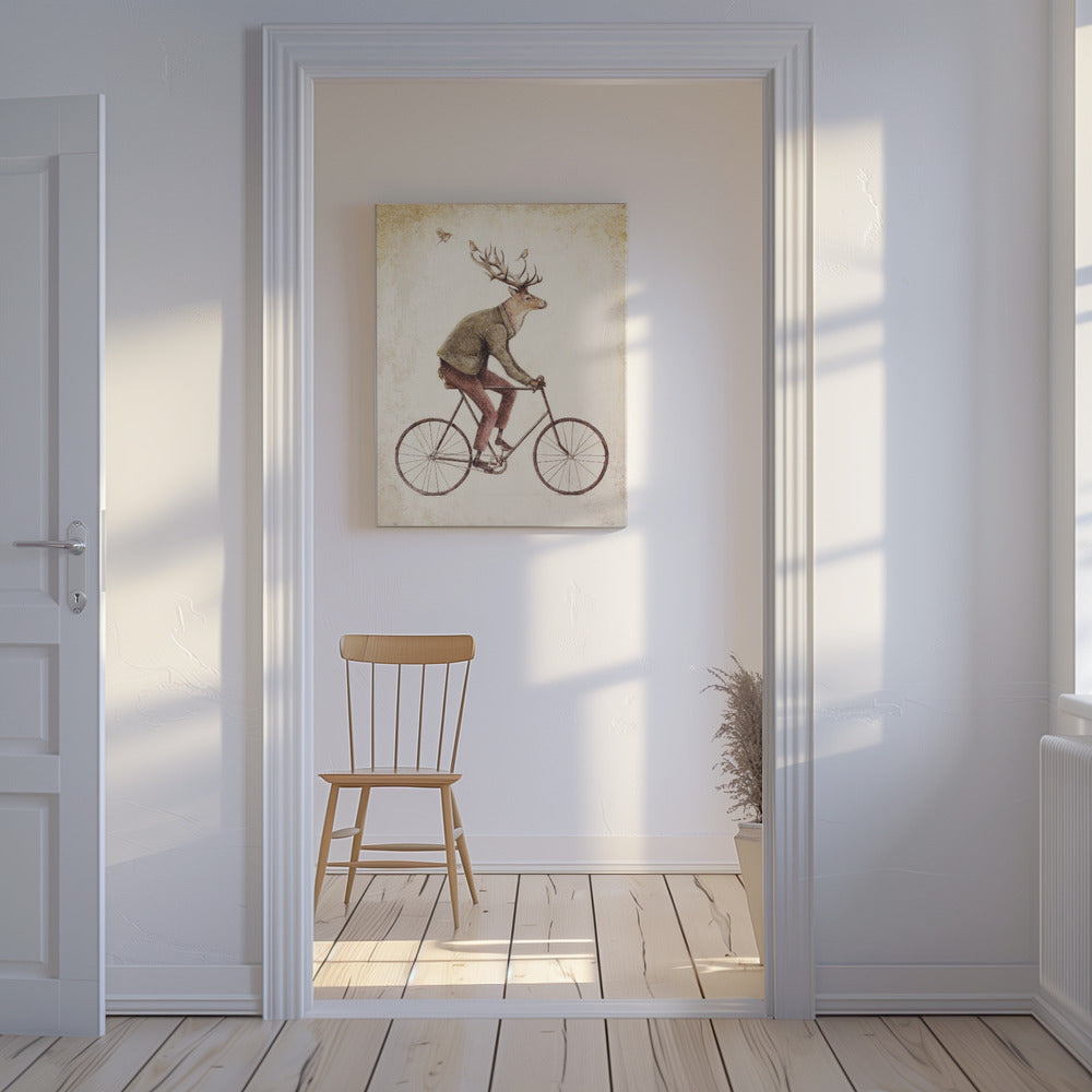 Even a Gentleman rides | Canvas