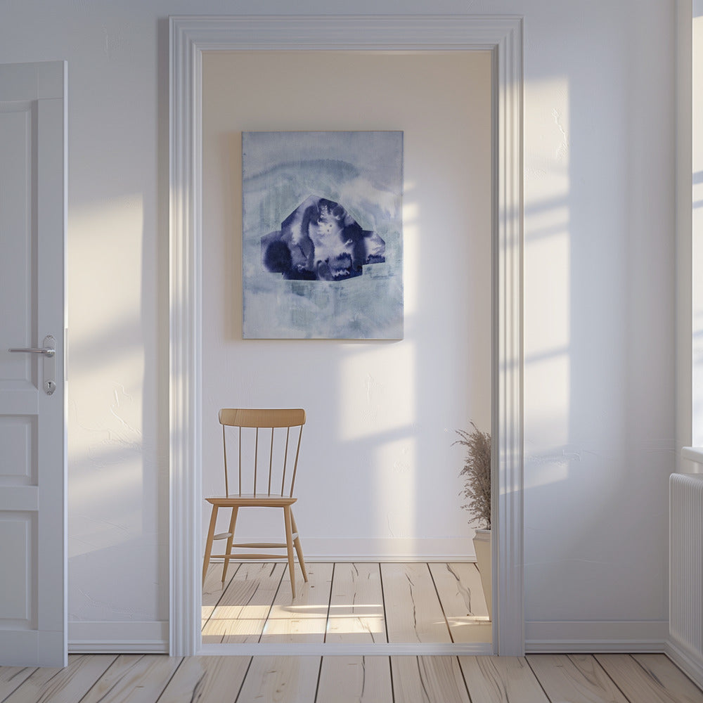 Minimalistische geometrische Form | Leinwand