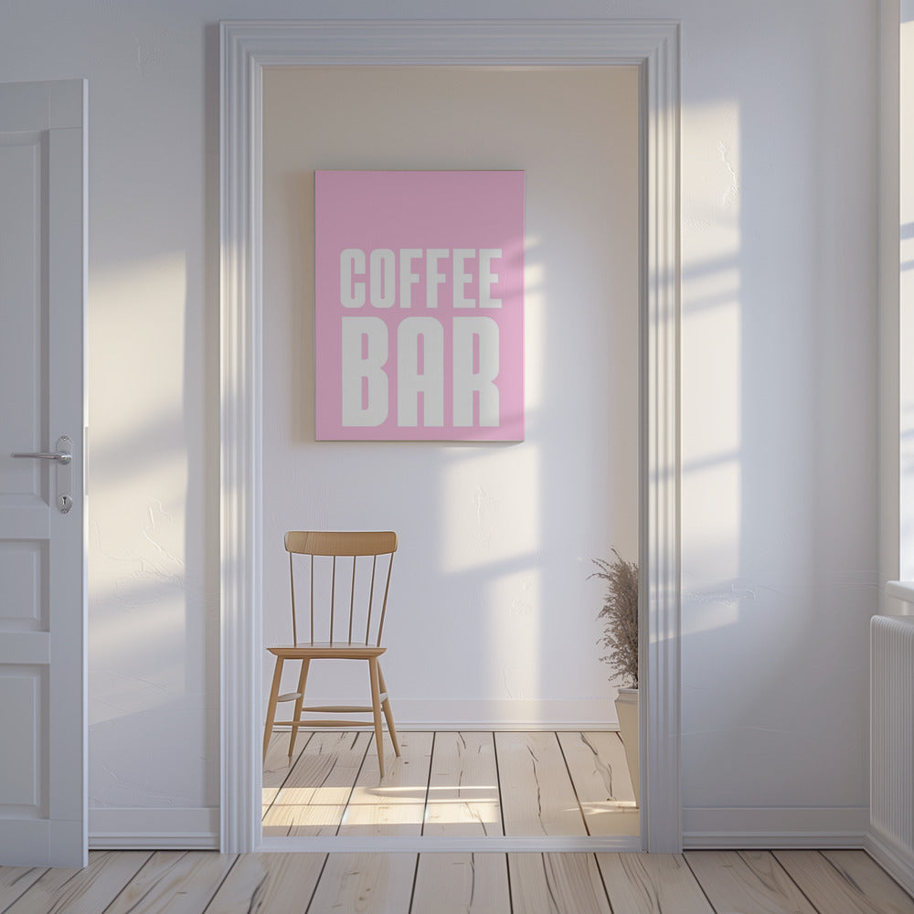 Café Vibe Kontrast | Leinwand