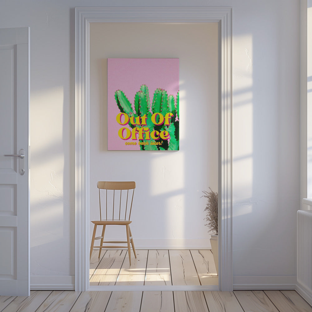 Vibrant Green Cactus | Canvas