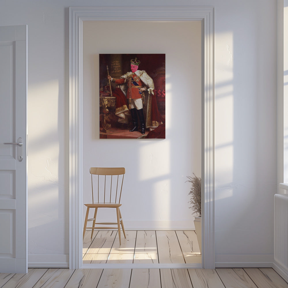 Royal Figure in Regalia | Canvas