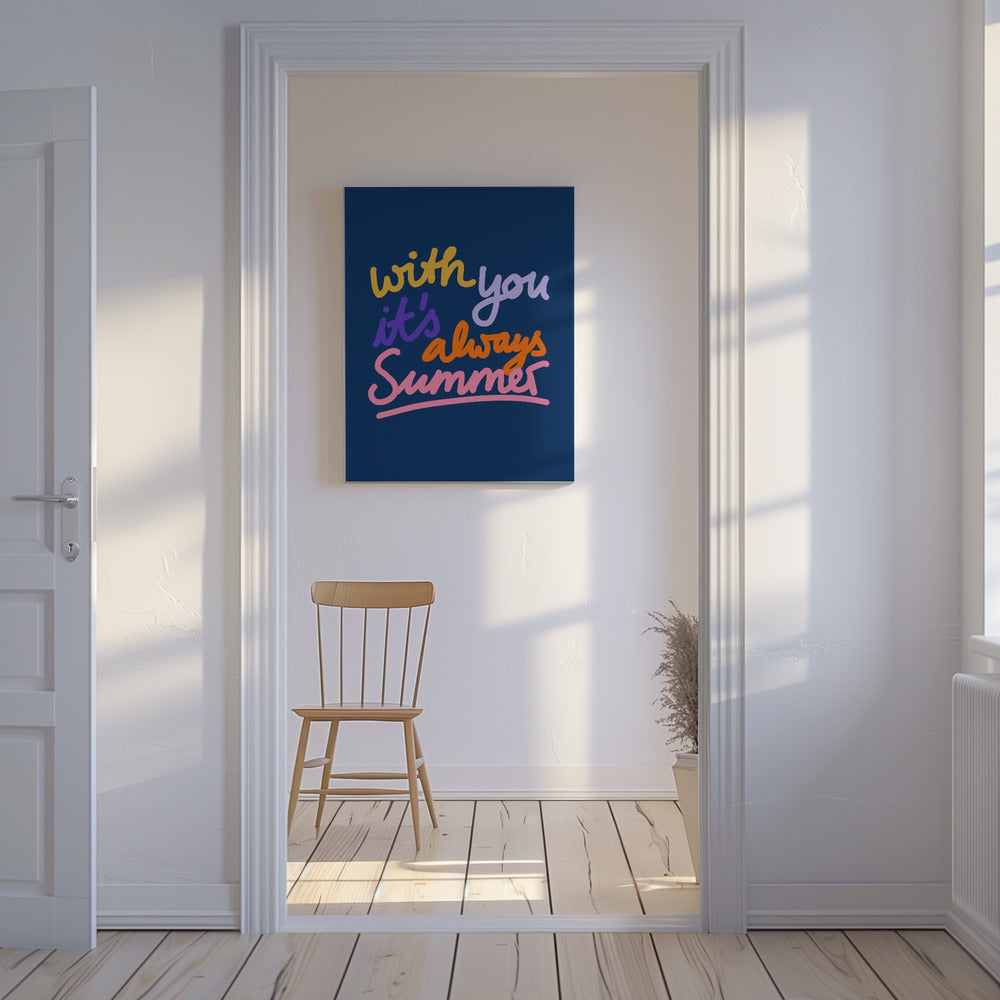 Endloser Sonnenschein | Leinwand