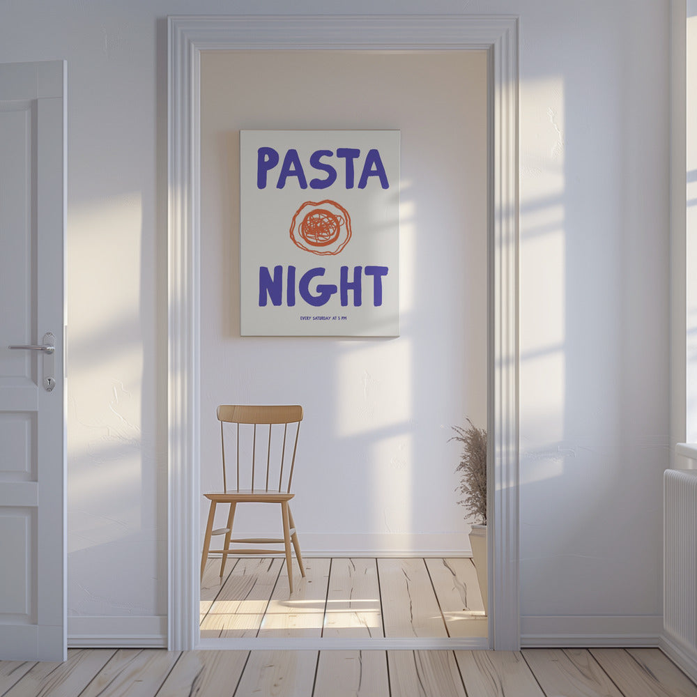 Pasta-Liebhaber vereinigt euch! | Leinwand