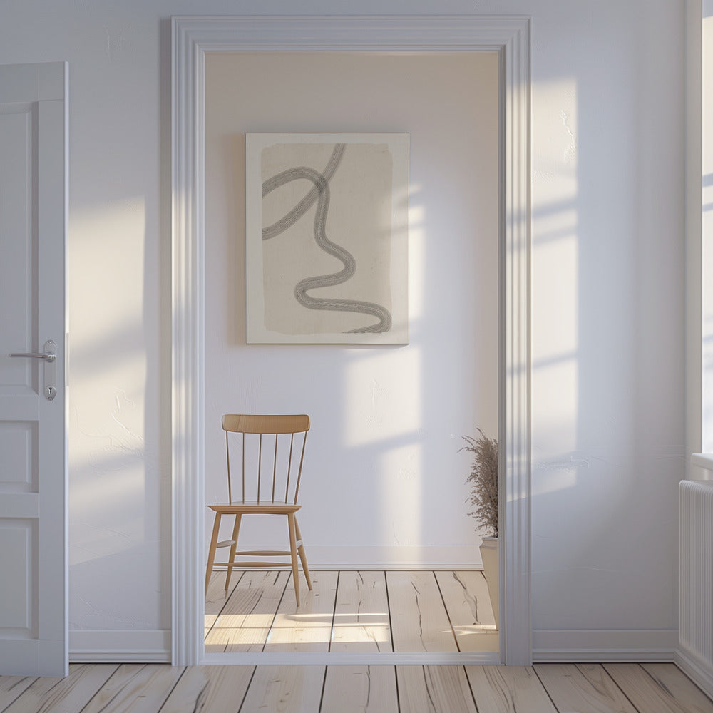 Minimalistische abstrakte Kunst | Leinwand