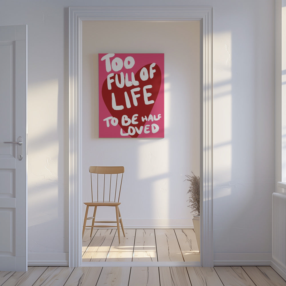 Bold Heart's Truth | Canvas