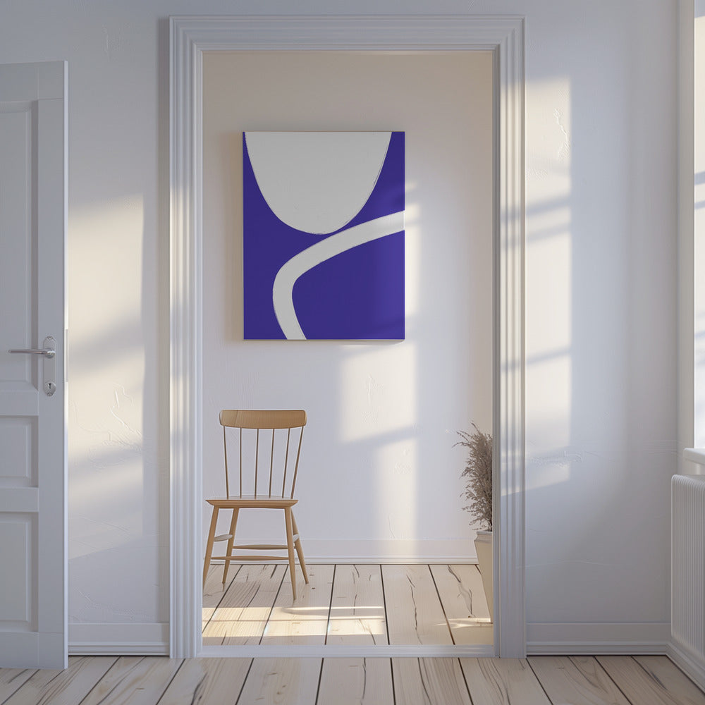 Geschwungene Eleganz | Leinwand