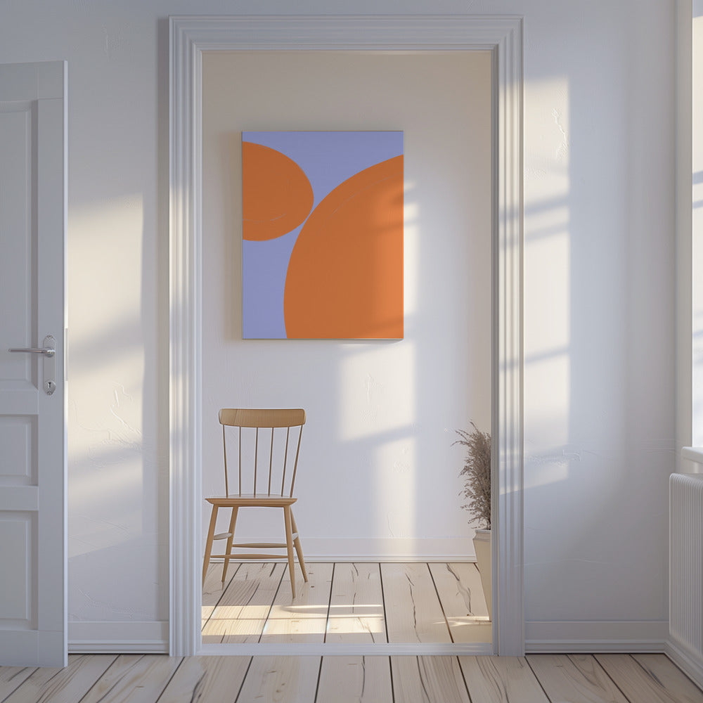 Orange Harmony Bliss | Leinwand
