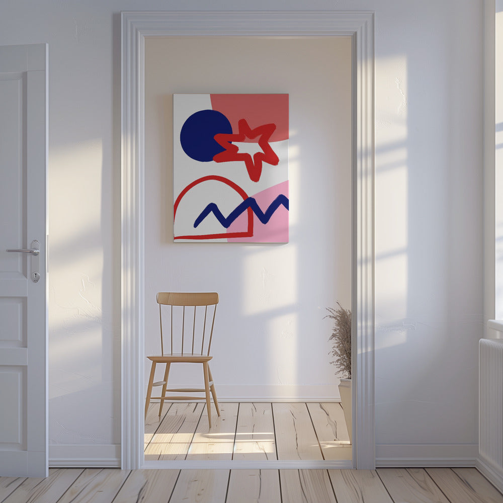 Kräftige geometrische Formen | Leinwand