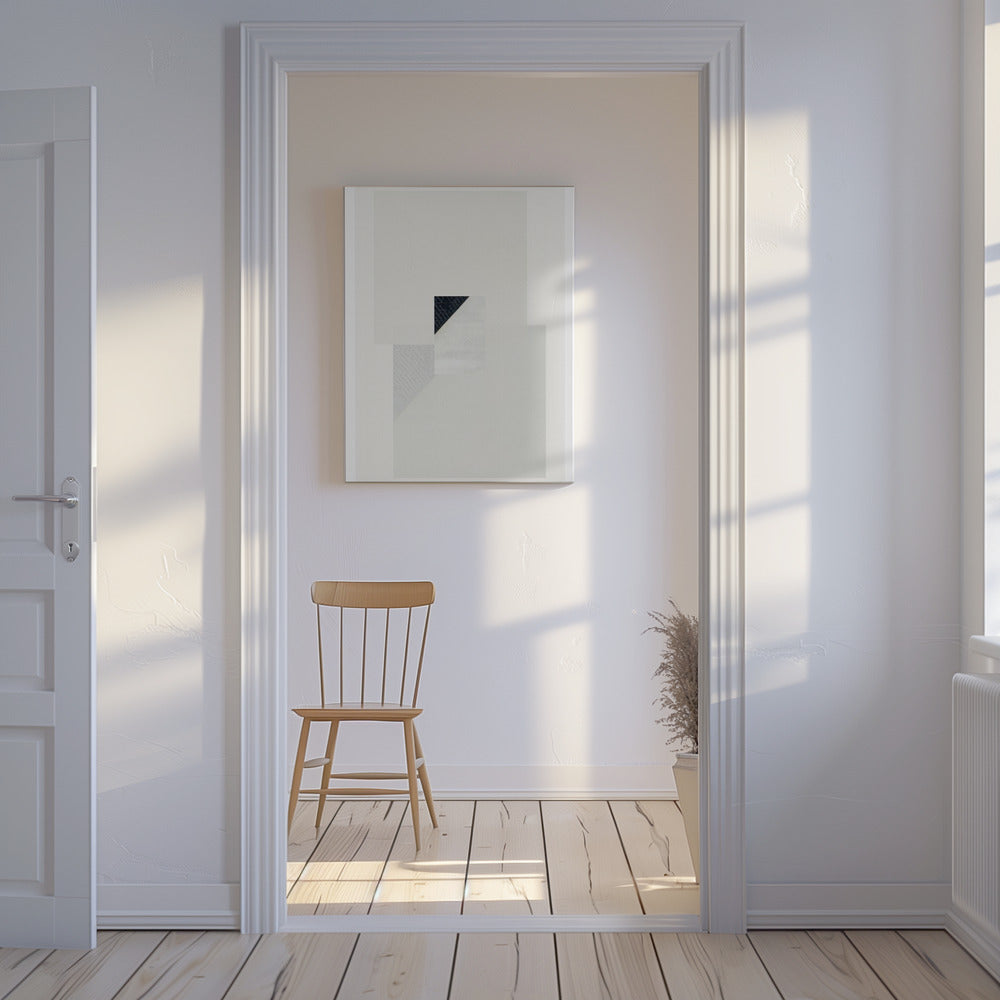 Minimalistische Kreuzung | Leinwand