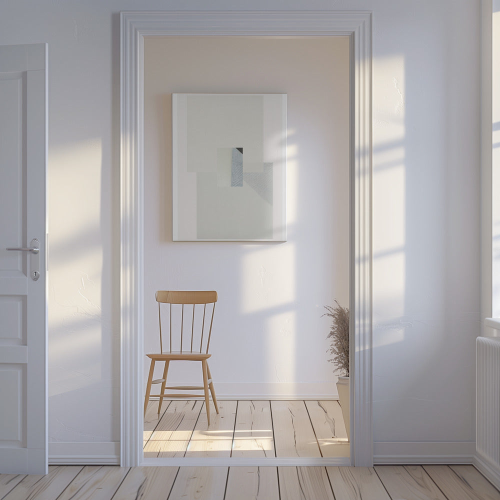 Minimalistische Kreuzung | Leinwand
