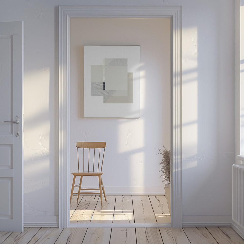 Minimalistische Kreuzung | Leinwand