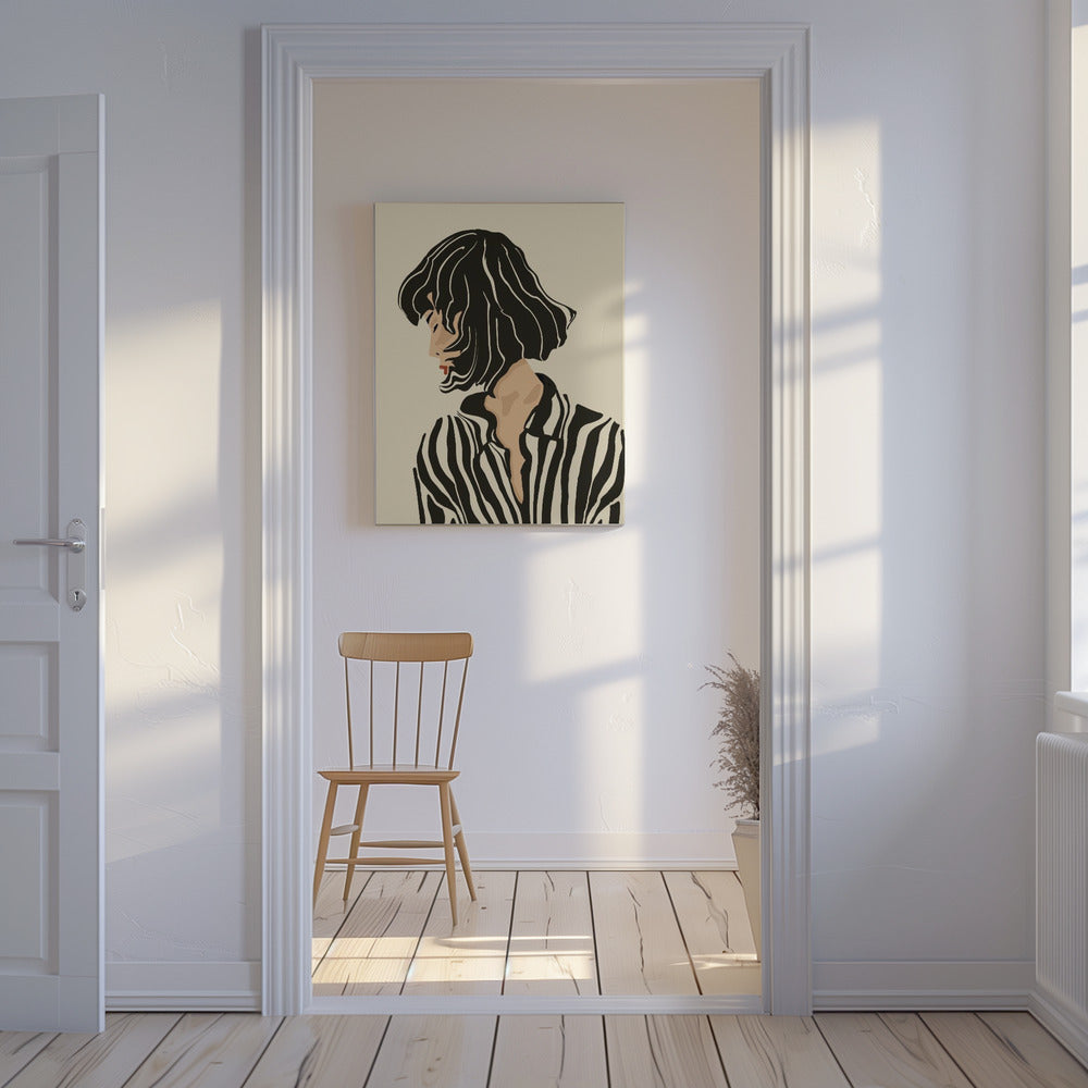 Ich spreche nicht mit dir | Leinwand