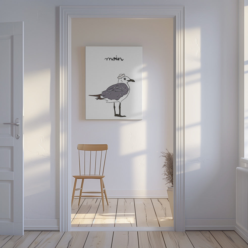 Seagull in Style | Canvas