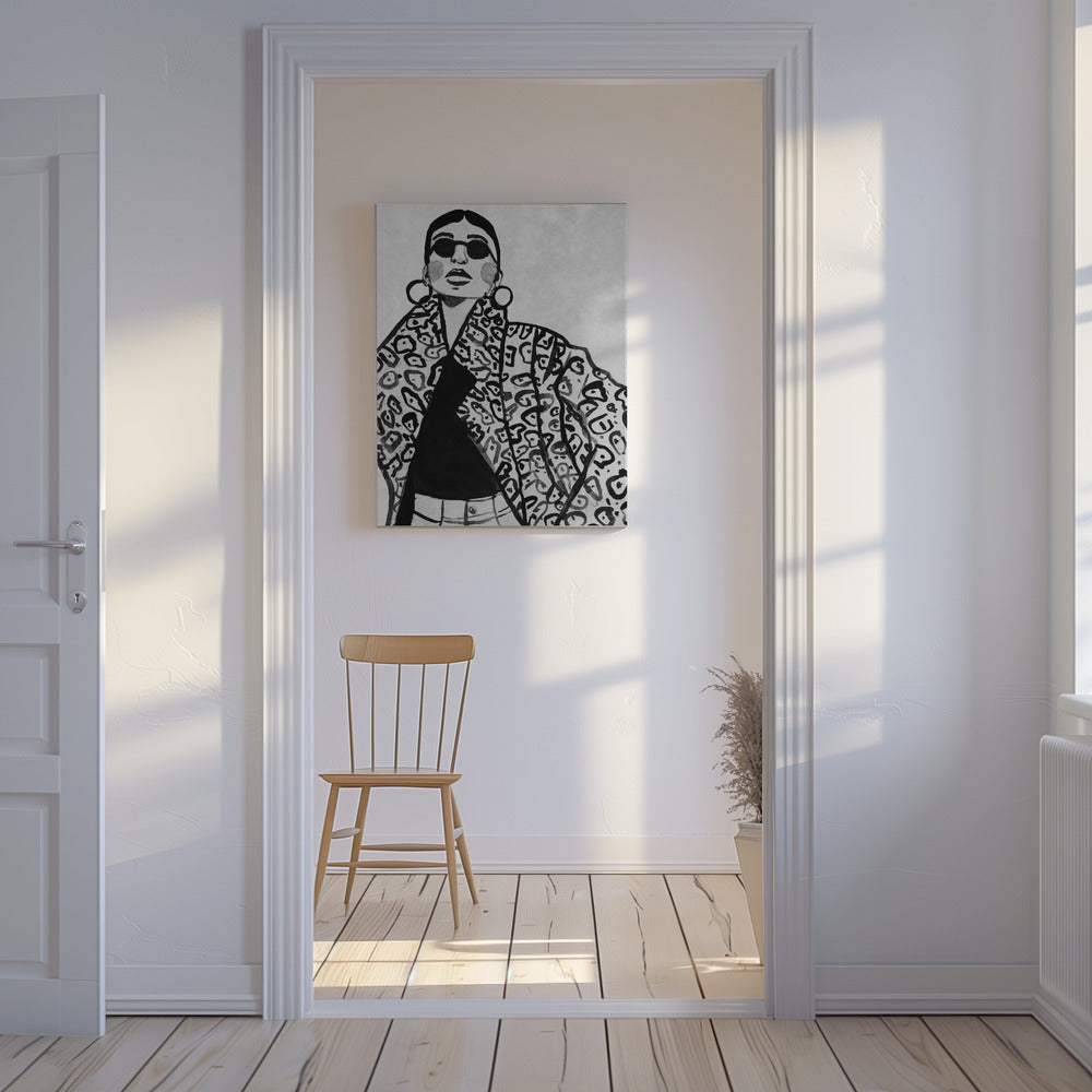 Schickes Selbstvertrauen | Leinwand