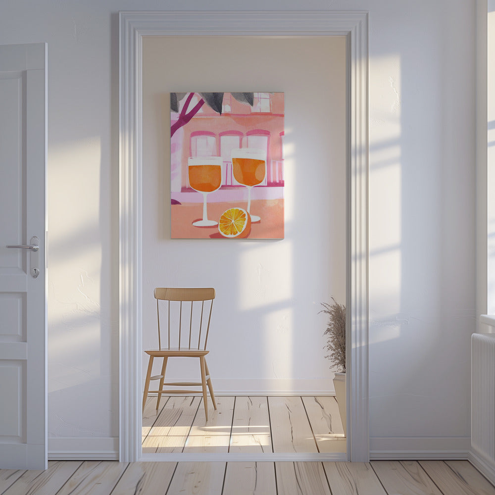 Modernes typografisches Kunstwerk | Leinwand