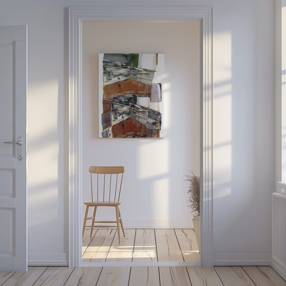 Stein und Siena | Leinwand