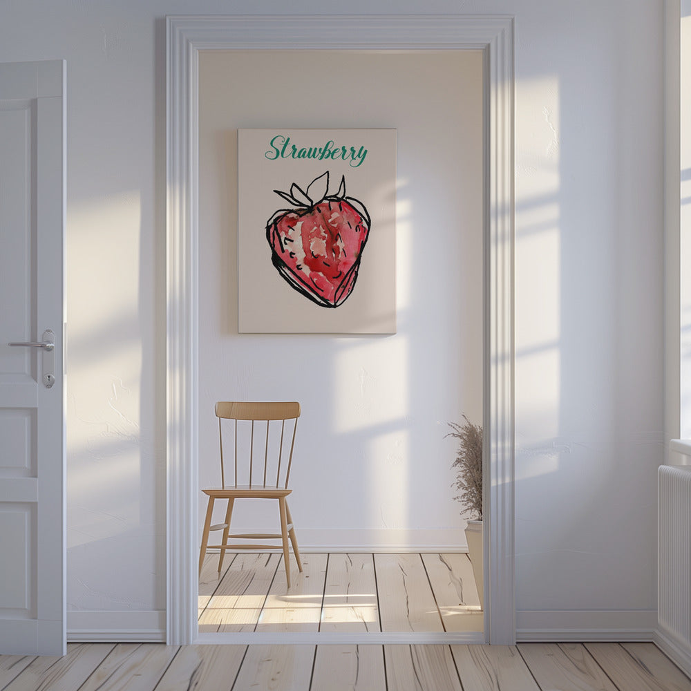 Strawberry Charm | Canvas