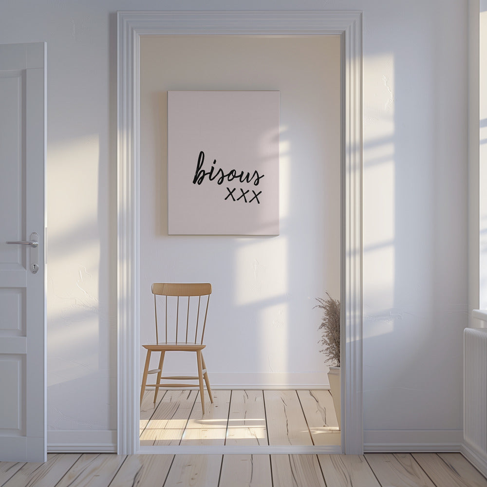 Bisous | Leinwand