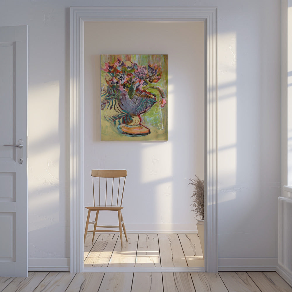 Blumenstrauß der Herzen VIII | Leinwand