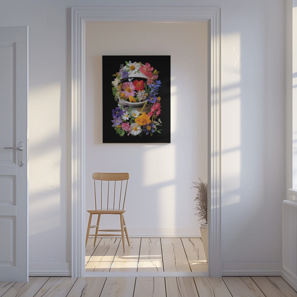 Kosmische Blüte | Leinwand