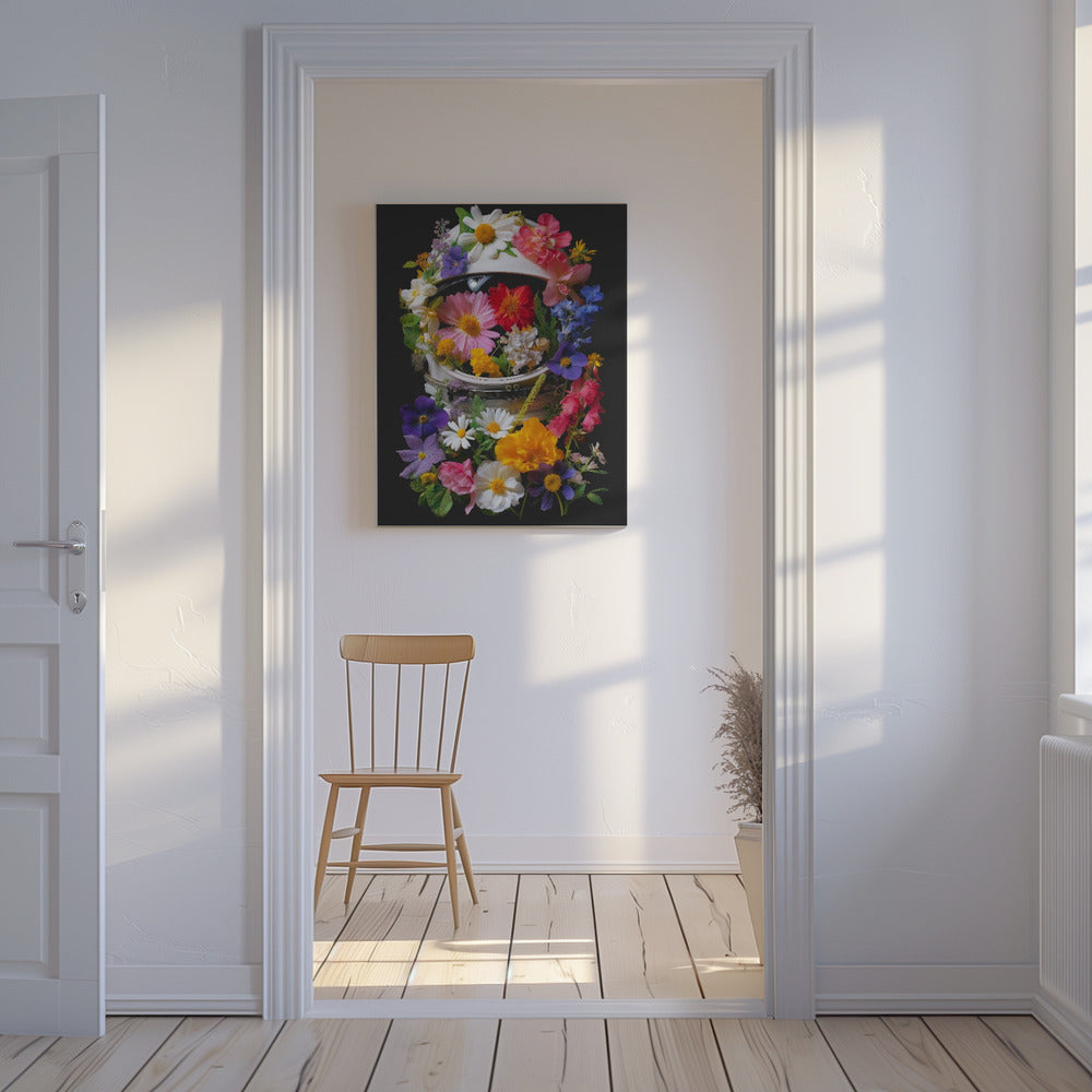 Kosmische Blüte | Leinwand