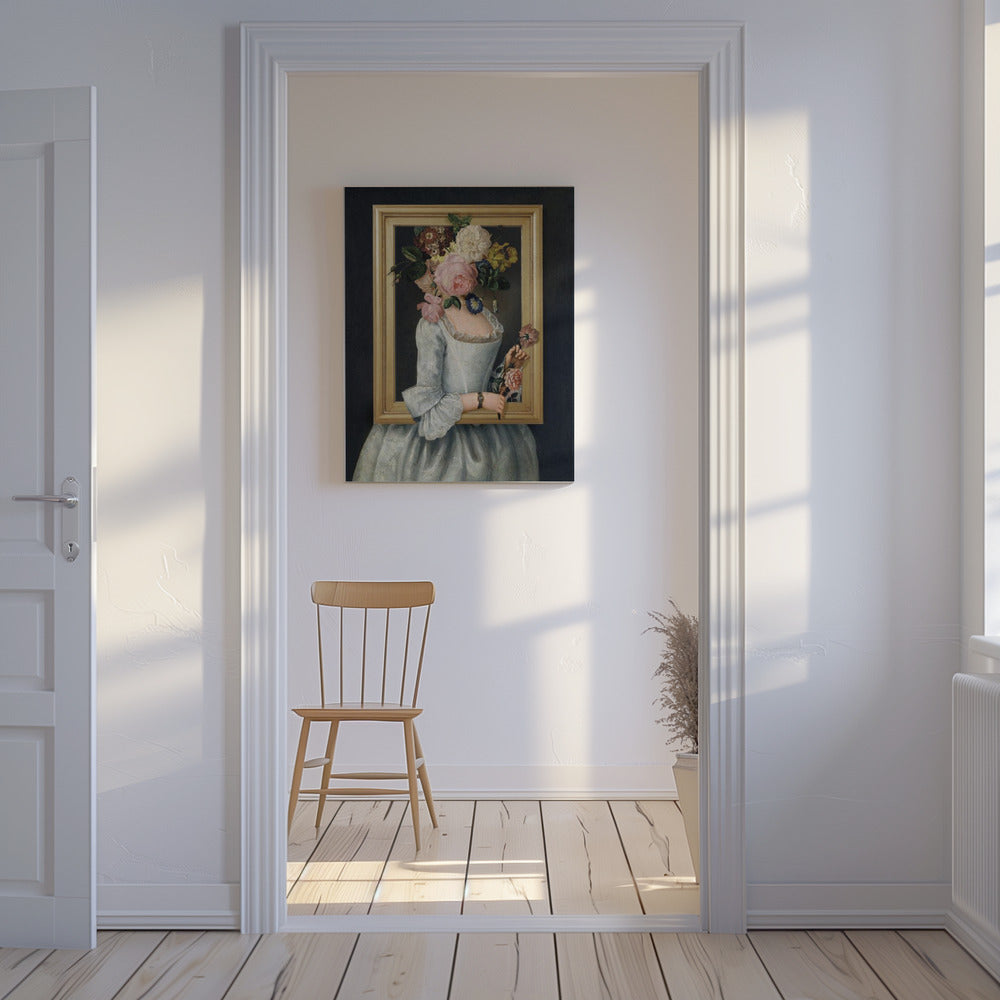 Ein weiteres unmögliches Porträt einer Dame | Leinwand
