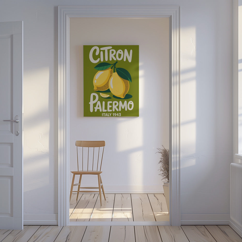 Zitronenernte | Leinwand