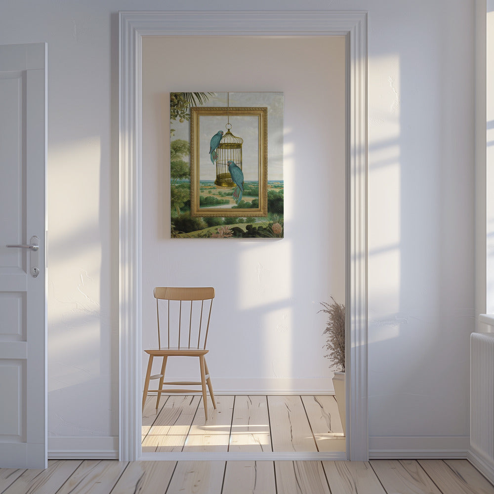 Der goldene Blick | Leinwand