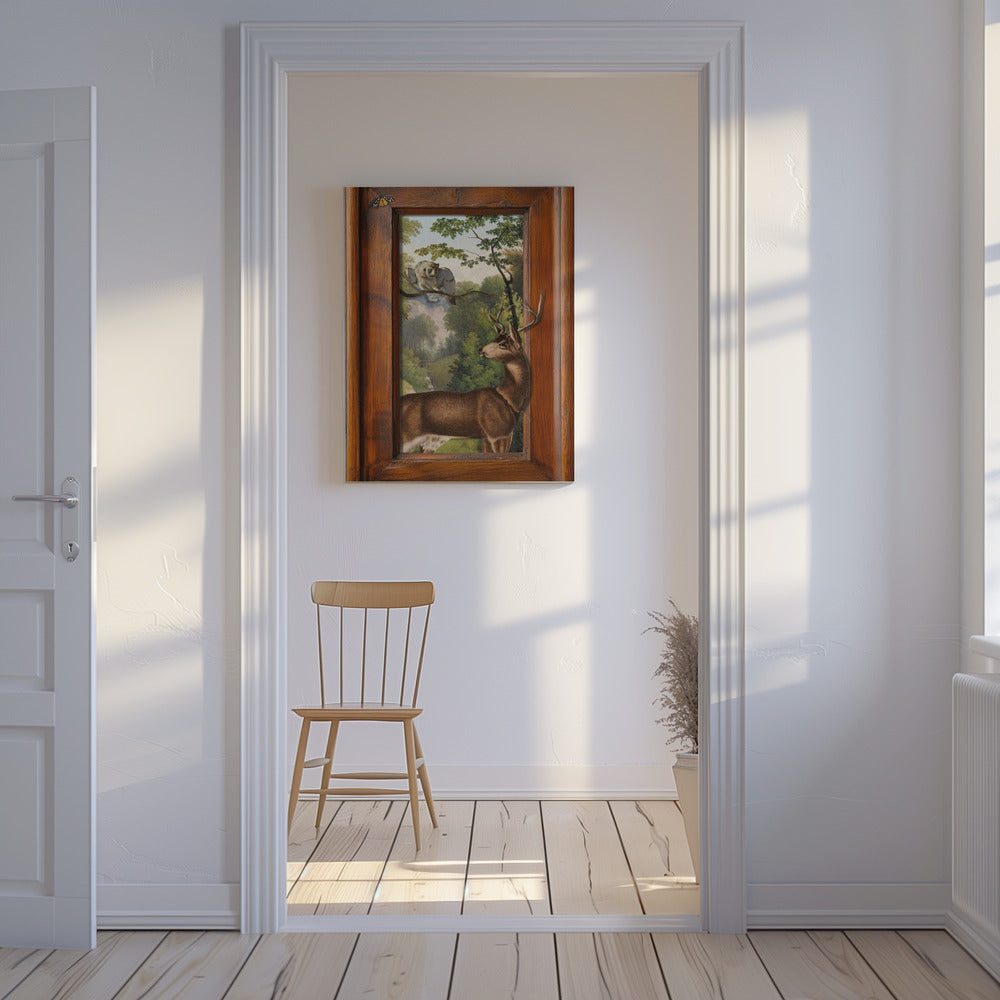 Tales of Owls and Deer | Canvas