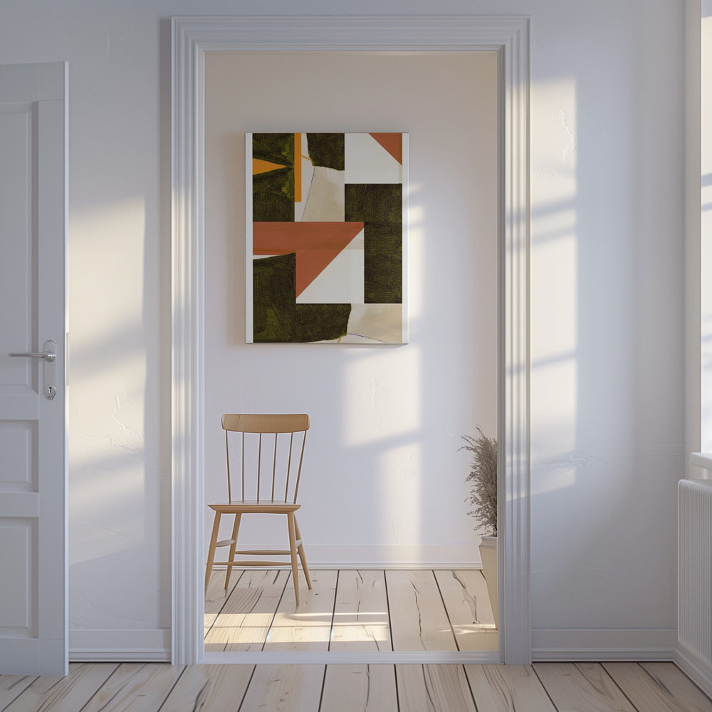 Terra Firma Geometrie | Leinwand