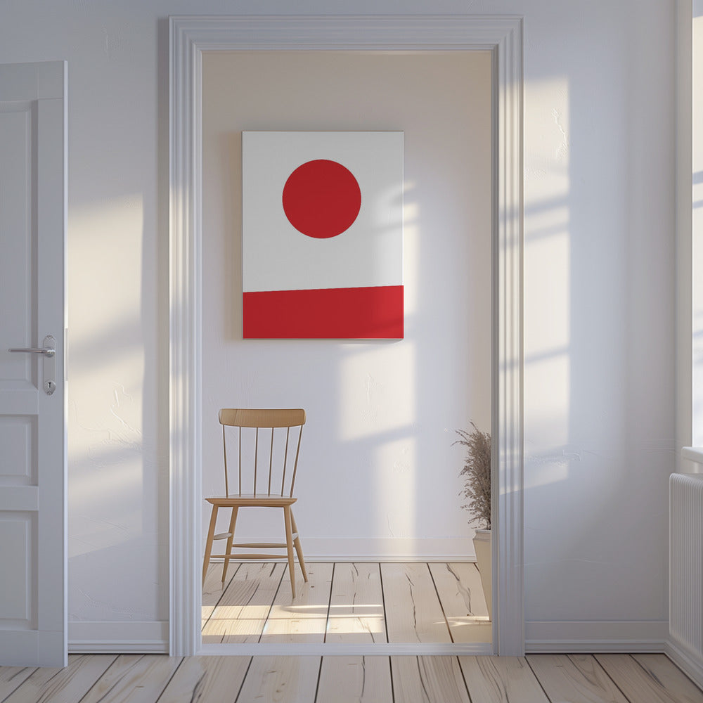 Japanische Landschaft | Leinwand