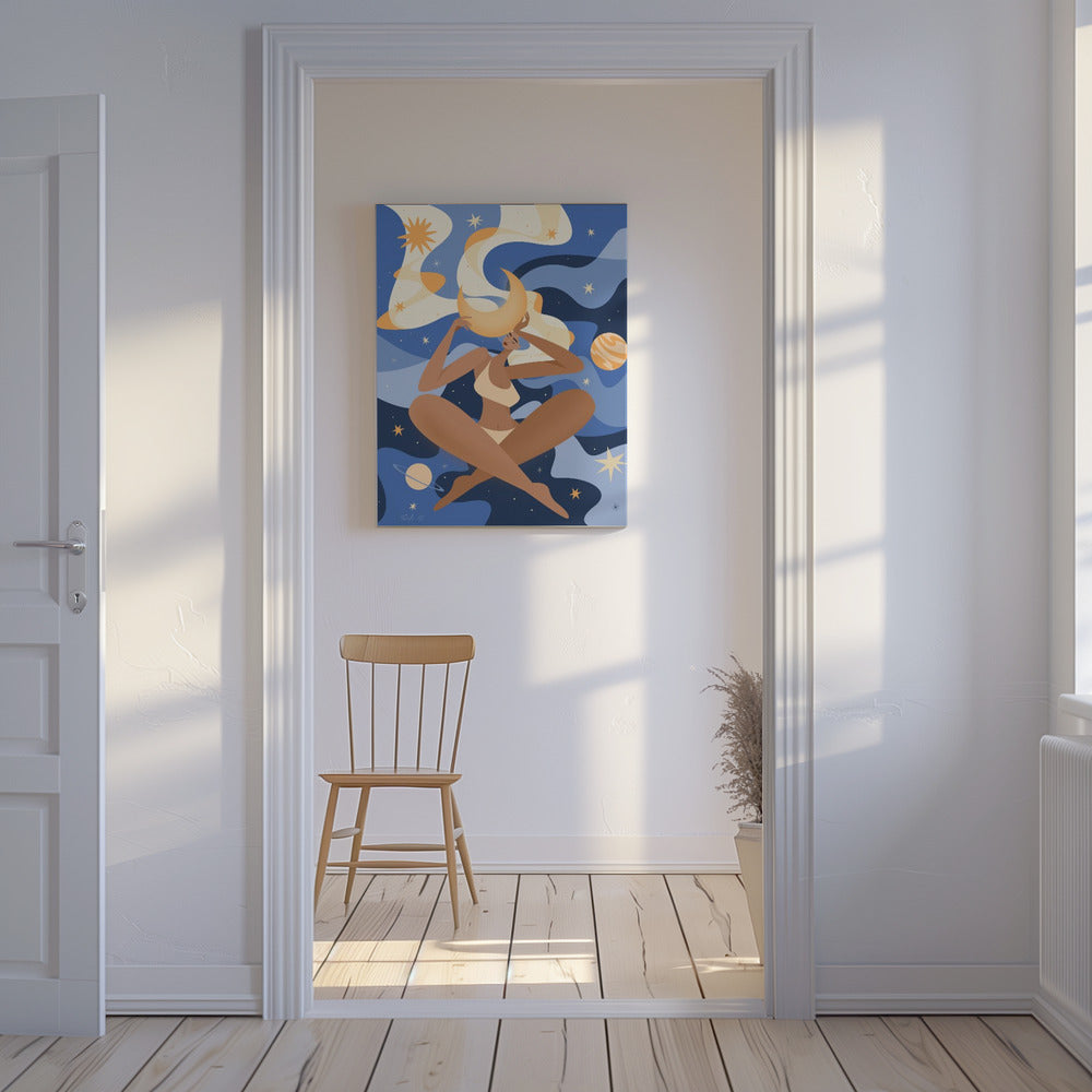 Kind des Universums | Leinwand