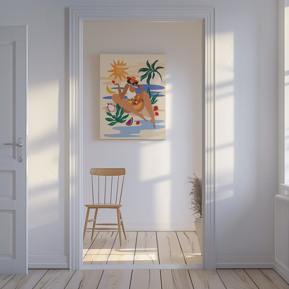 Süßer Sommer | Leinwand