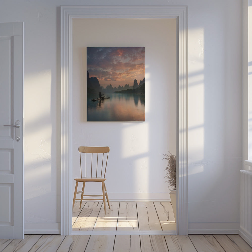 Li River Sunrise | Canvas
