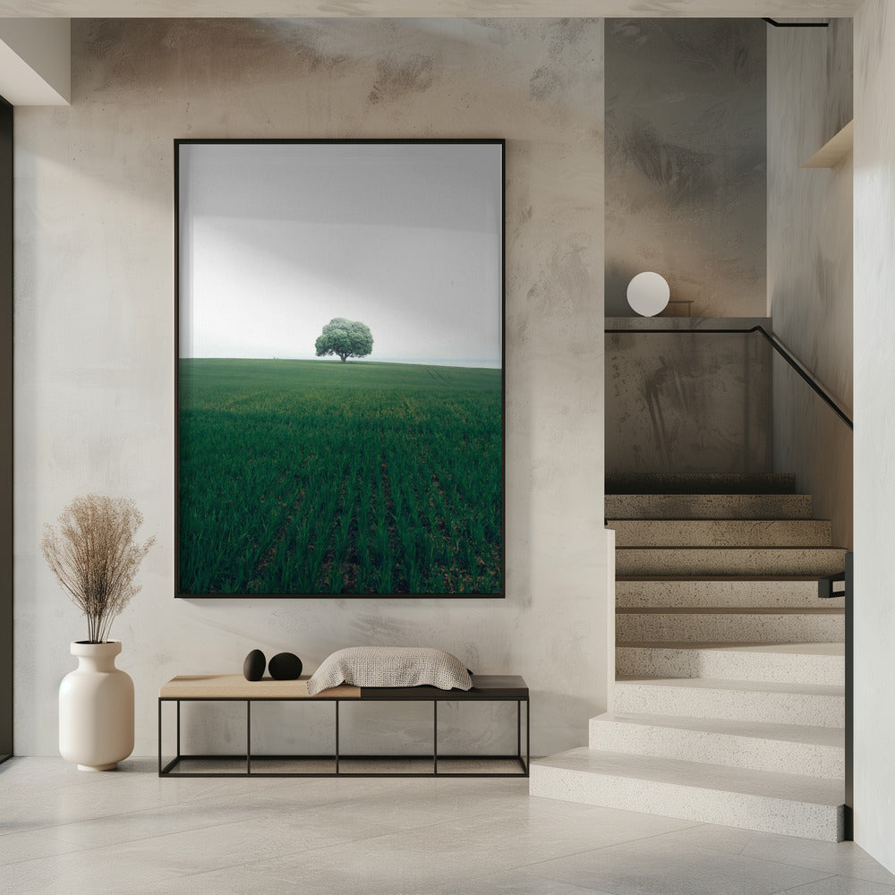 Die einsame Eiche | Poster
